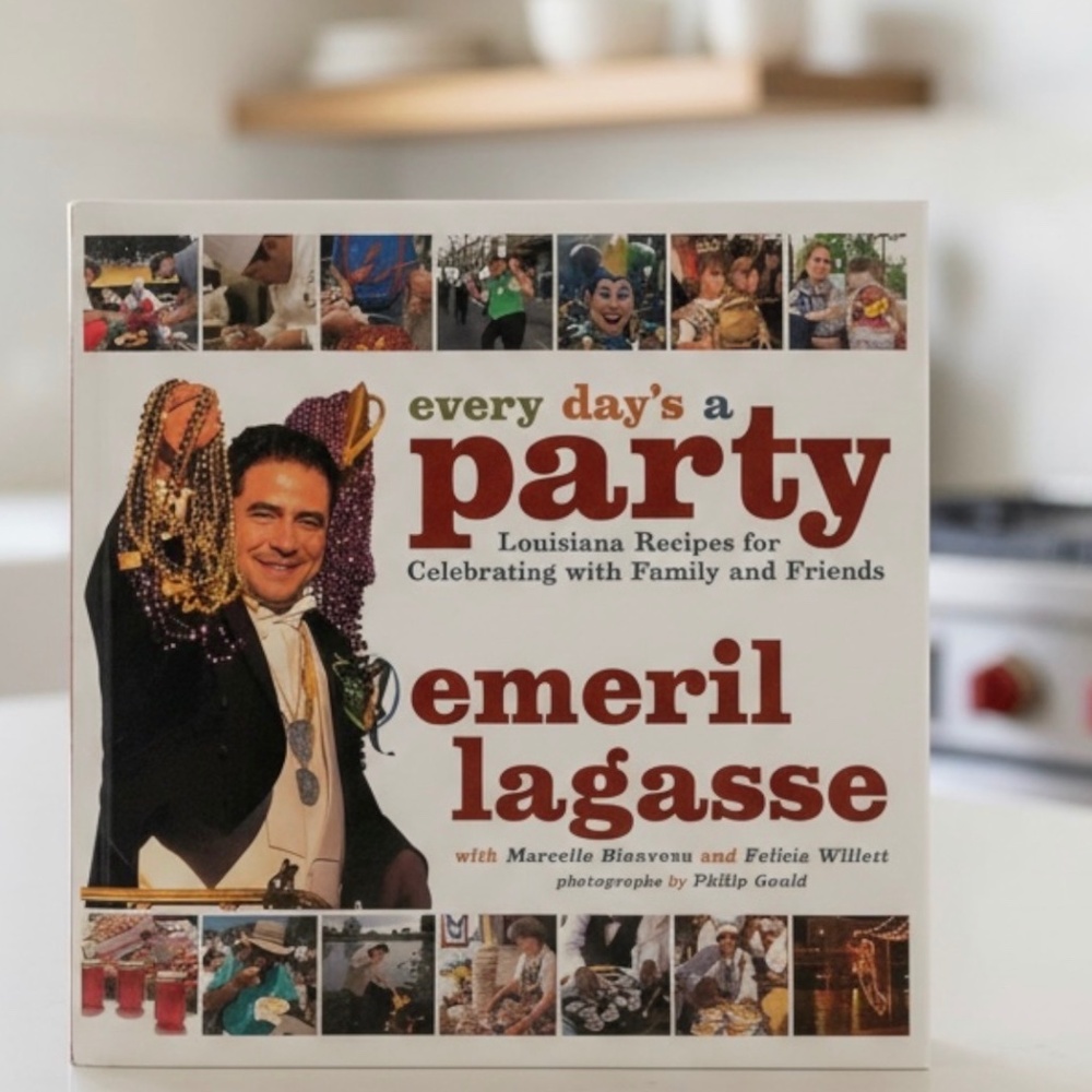 Emeril Lagasse Cookbook Every Day’s a Party First Edition Cajun Recipes HC